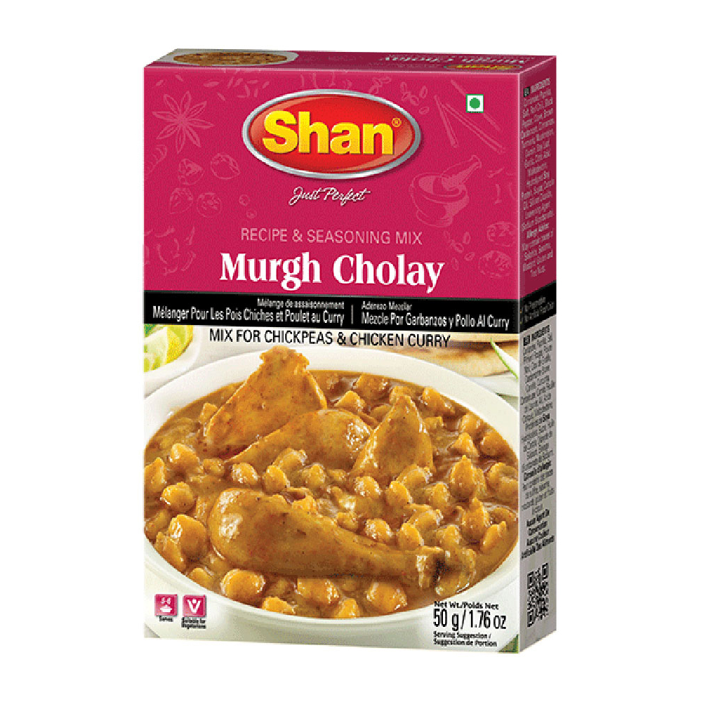 Shan Murgh Cholay Curry Mix 50gm