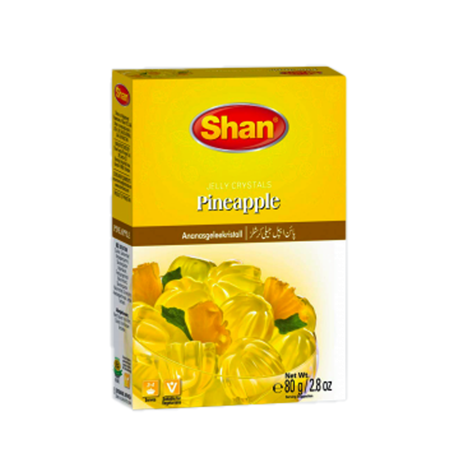 Shan Pineapple Jelly Crystals 80g