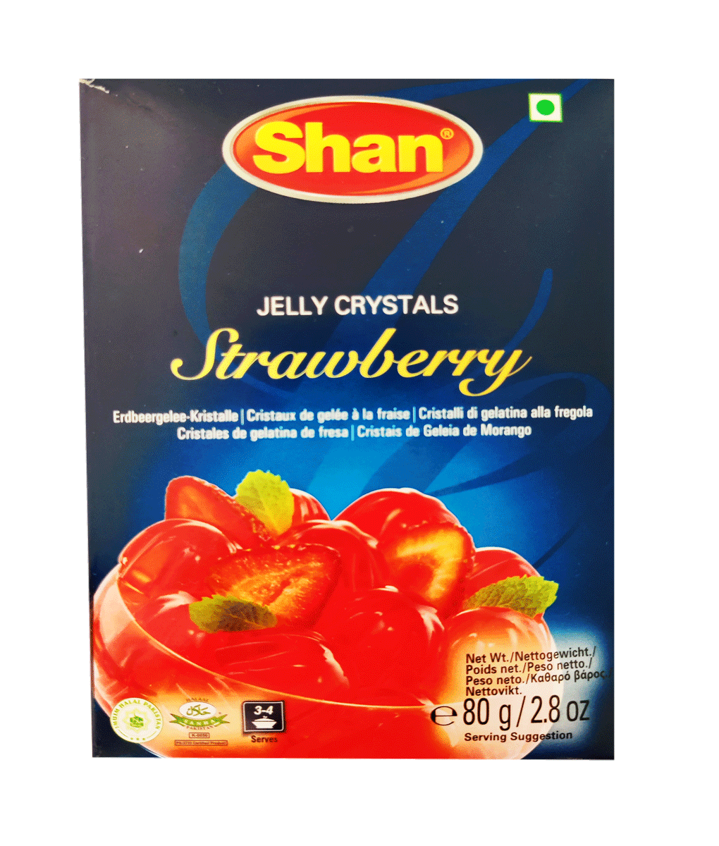 Shan Strawberry Jelly Crystals 80g