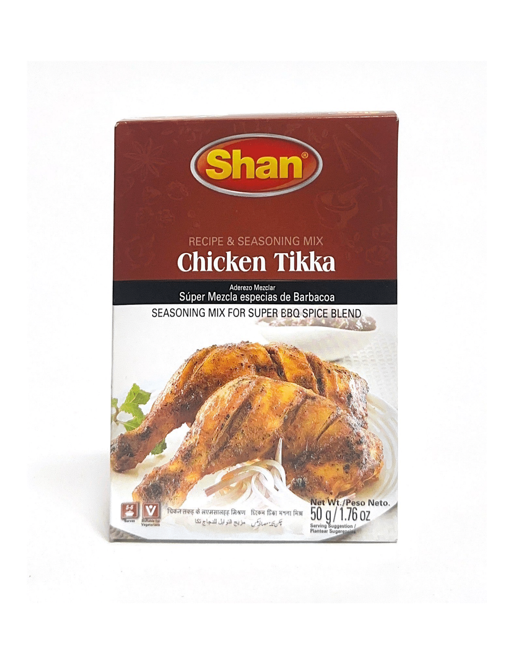 Shan Chicken Tikka Recipe & Seasoning Mix - 50g