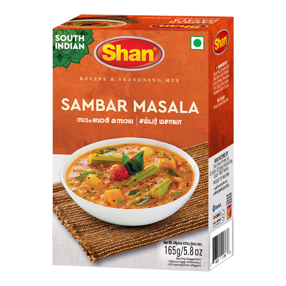 Shan South Indian Sambar Masala 165g