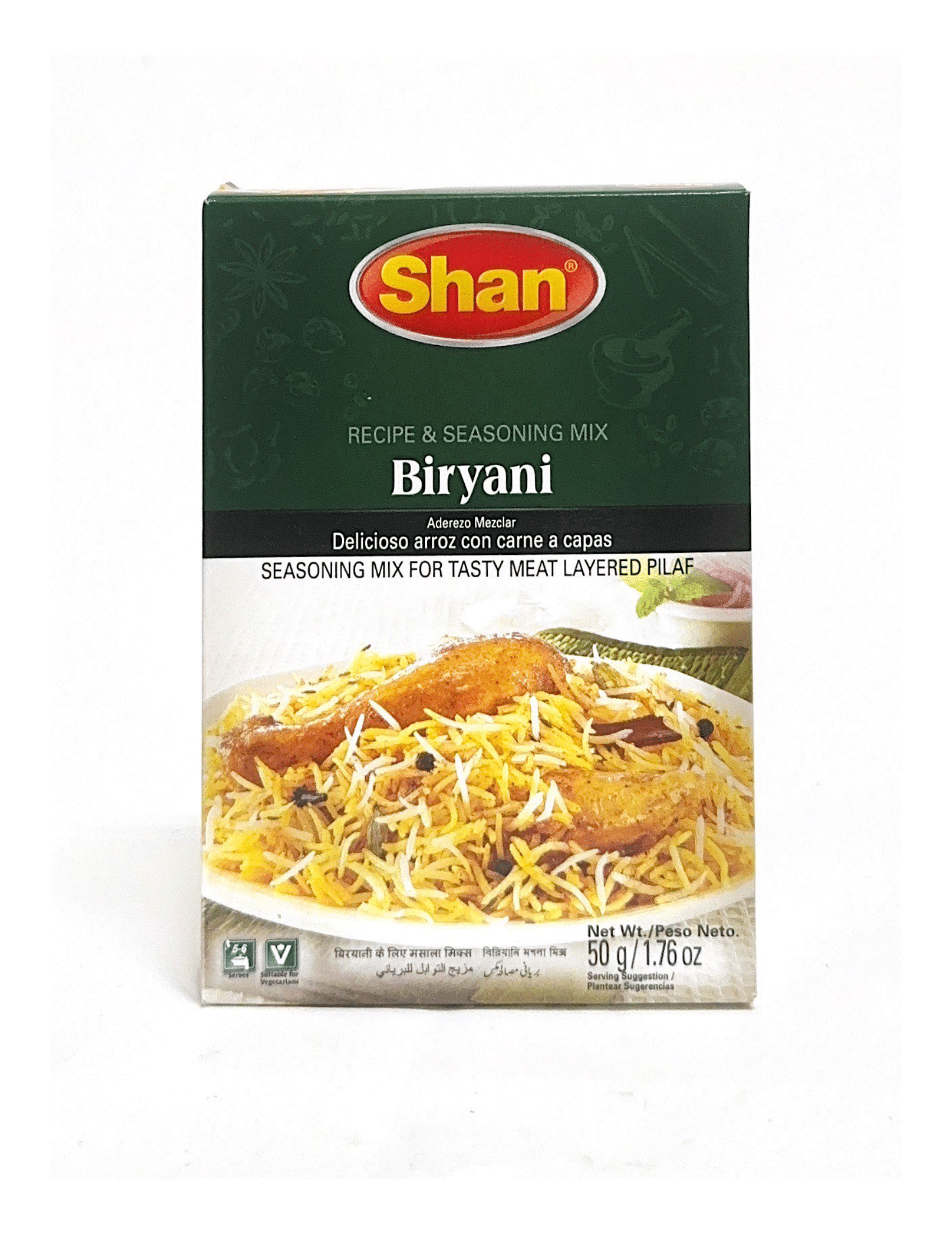 Shan Recipe & Seasoning Mix, Biryani 50 G