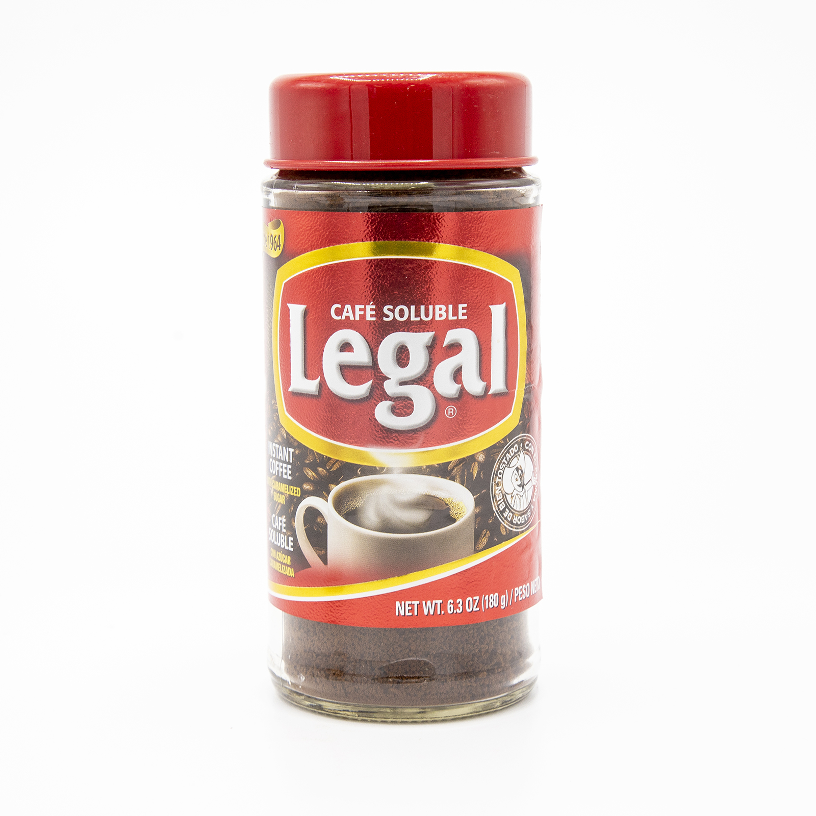 Legal Coffee, Instant, With Caramelized Sugar