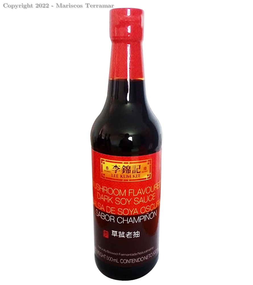 Lee Kum Kee Mushroom Flavored Dark Soy Sauce 16.9 Fl Oz