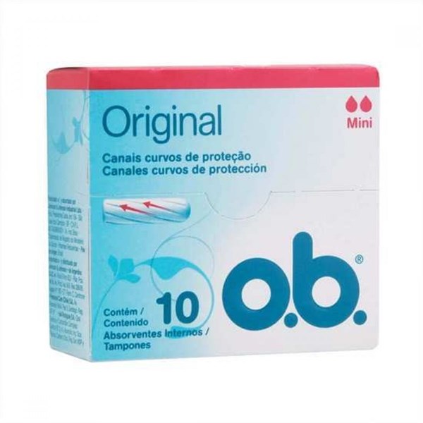 Ob Tampones Canal Curvo Mini X 10, Ob Higiene Femenina