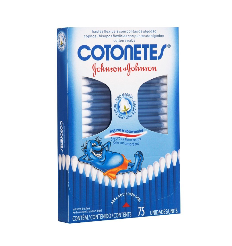Johnson & Johnson Cotonetes Hisopos X75 Un