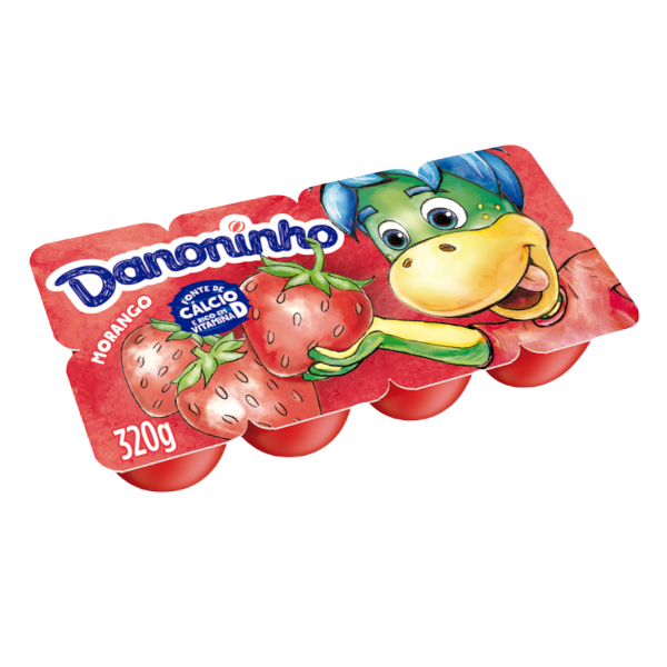 Danoninho Petit Suisse Com Polpa De Morango 360g Danone