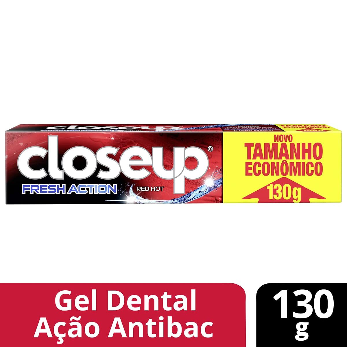 Close Up Creme Dental Fresh Action Red Hot 130g