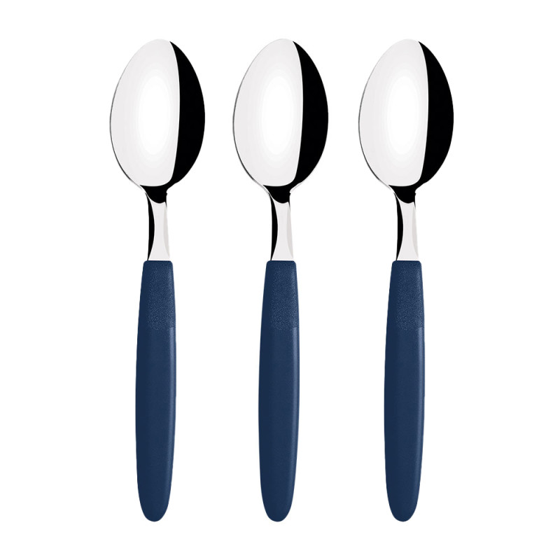 Tramontina Juego De Cucharas Para Té 3 Piezas Ipanema Azul 13,9cm