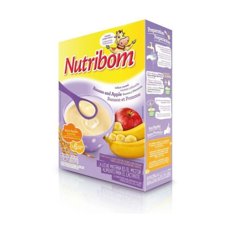 Nutribom Banana And Apple Infant Cereal 350g