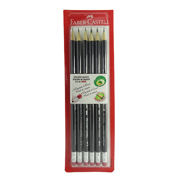Faber Castell Lapiz Negro 2 X 6 Unid