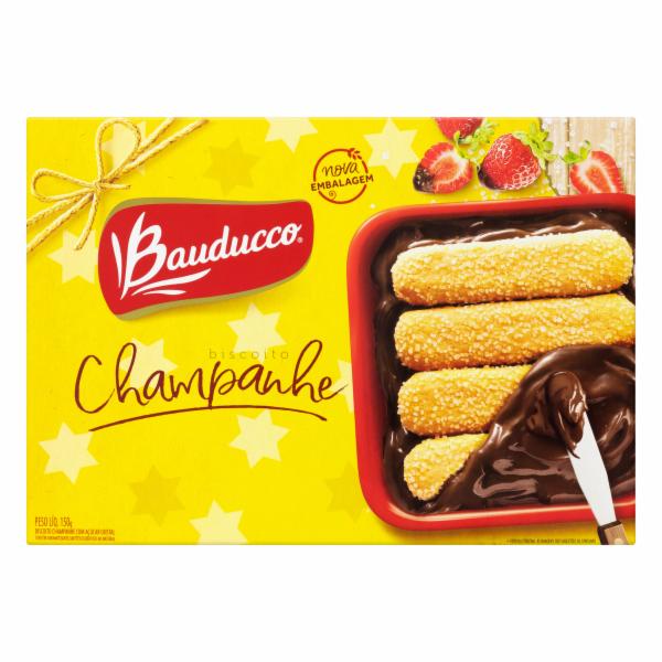Biscoito Champanhe Bauducco C/acucar Cristalizado 150g