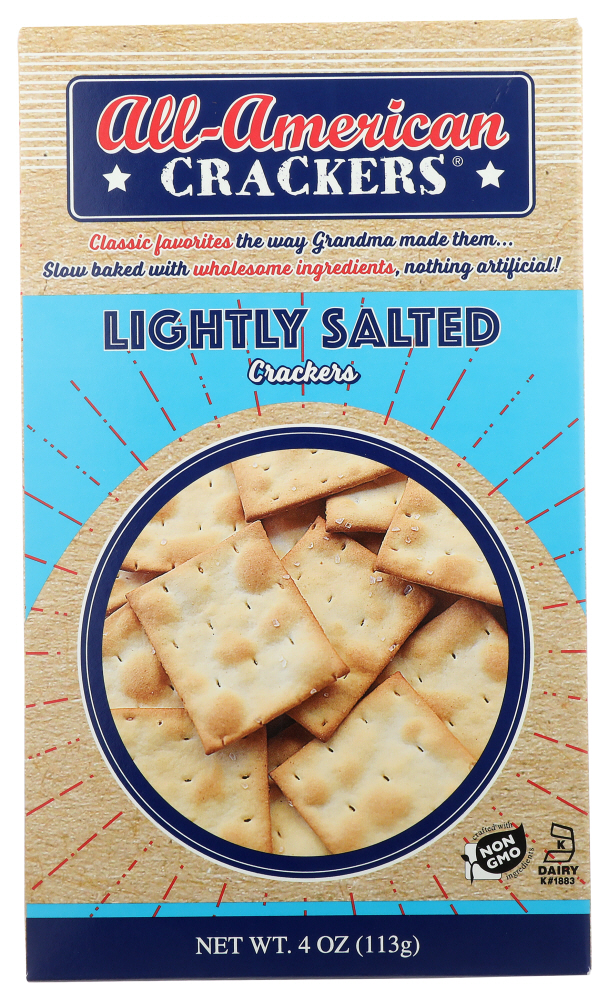 All-American Crackers All-American LIghtly Salted Butter