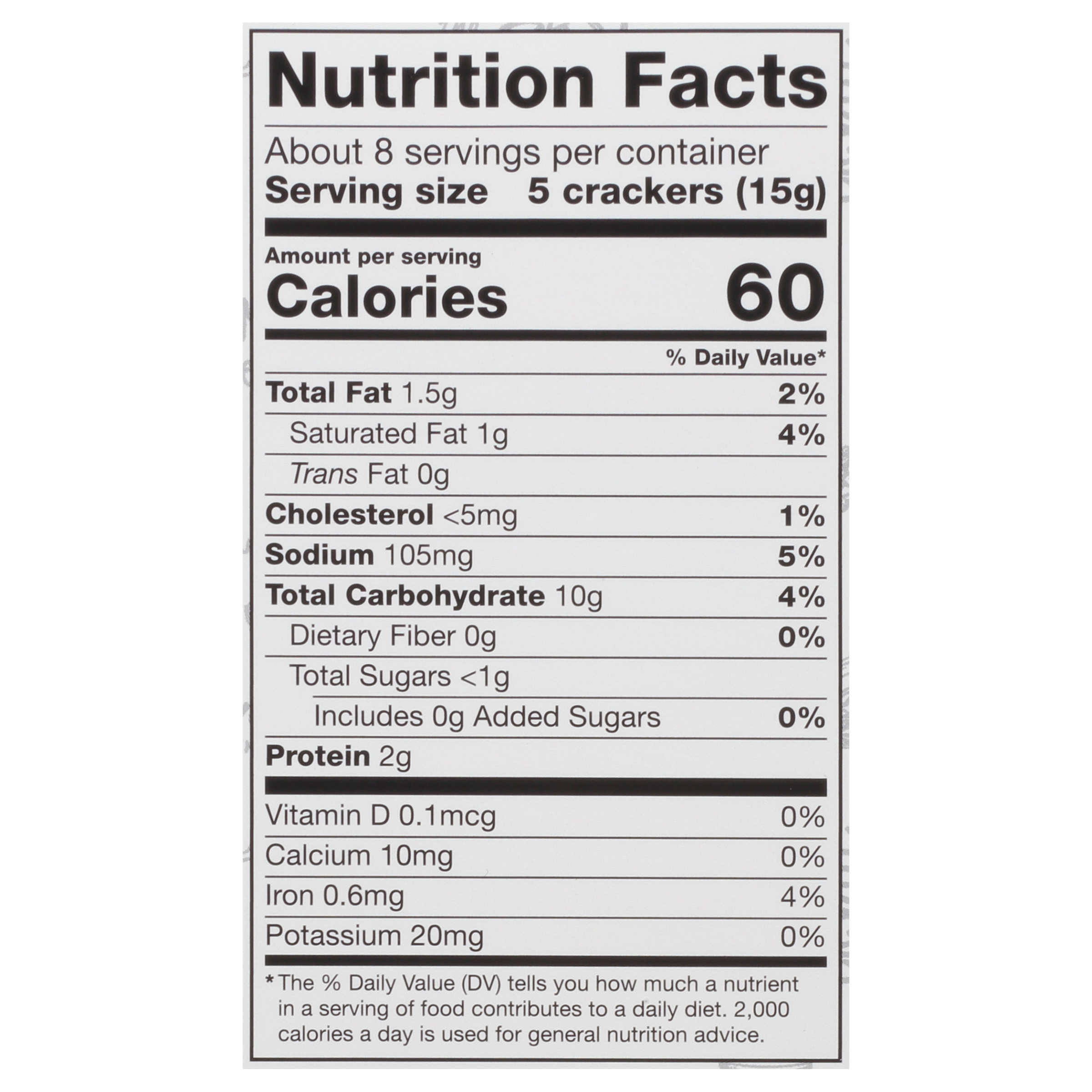 Partners All Natural Black Pepper Crackers - 4 Oz
