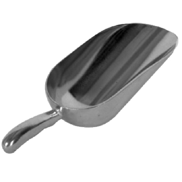 Thunder Group ALTWSC005 Utility Scoop, 7-1/4 In L, Aluminum