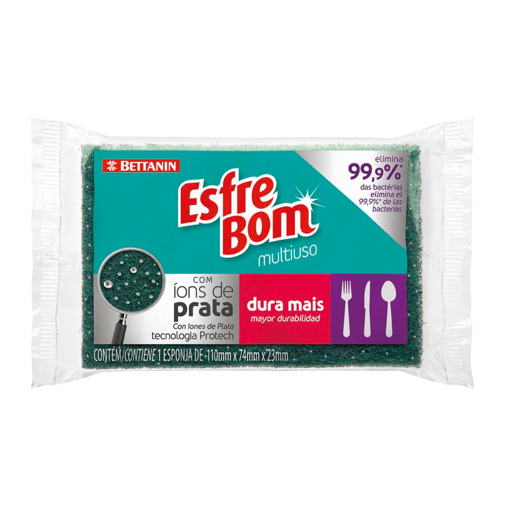 Esfrebom Esponja Bettanin Multiuso 1Un