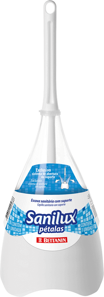 Bettanin Escobilla 566 Sanilux Con Base Petalas