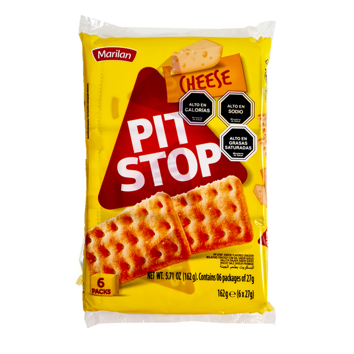 Pit Stop Biscoito Marilan Queijo 162g