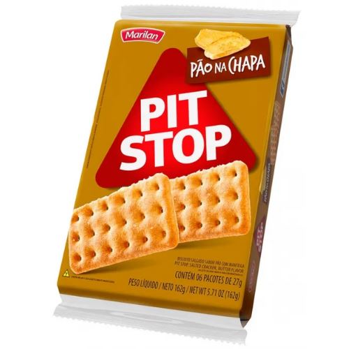 Marilan Biscoito Pit Stop Pão Chapa 162g