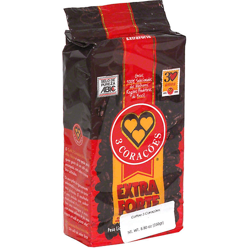 3 Corações Café Extra Forte Embalagem 250 G