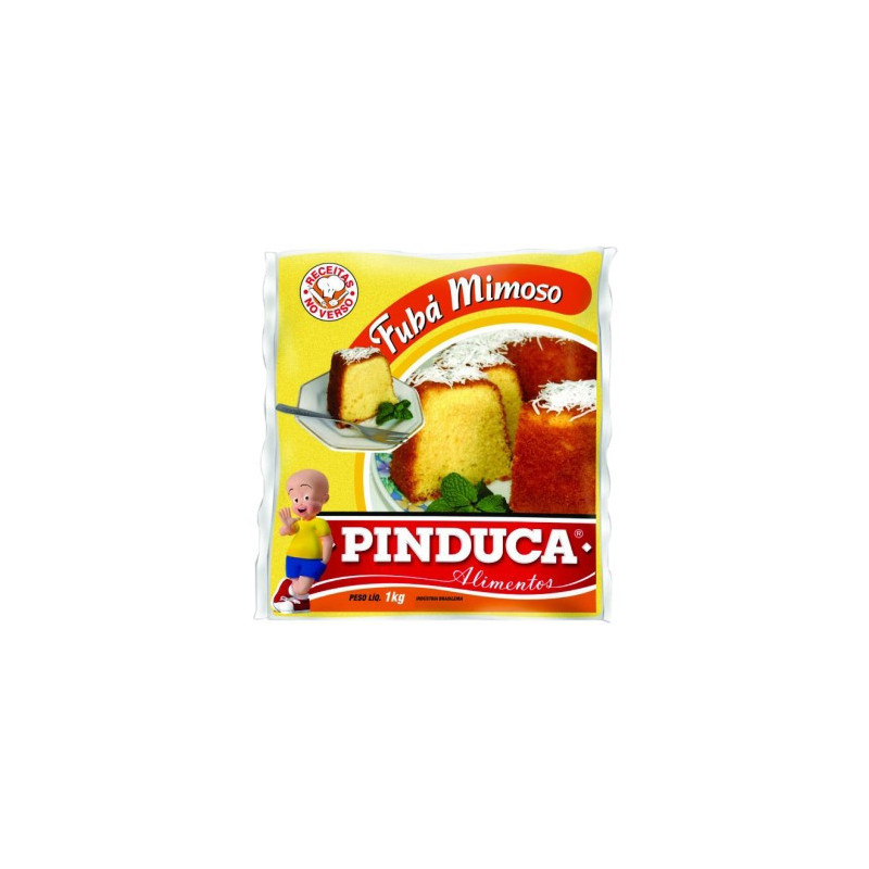 Fuba Milho Pinduca 1 Kg Mimoso