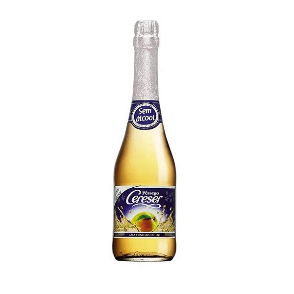 Cereser Bebida Gaseificada Pesego Sem Alcool 660ml