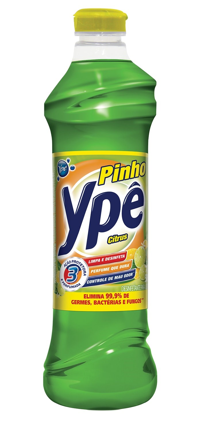 Quimica Amparo Desinfetante Pinho Ype 500ml Citrus Limao