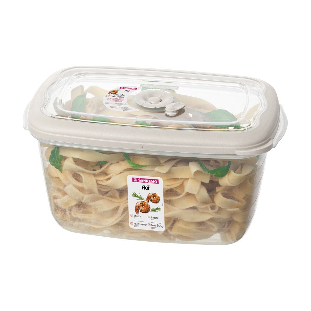 Sanremo Hermetico Rectangular Alto Mediano 2300ml
