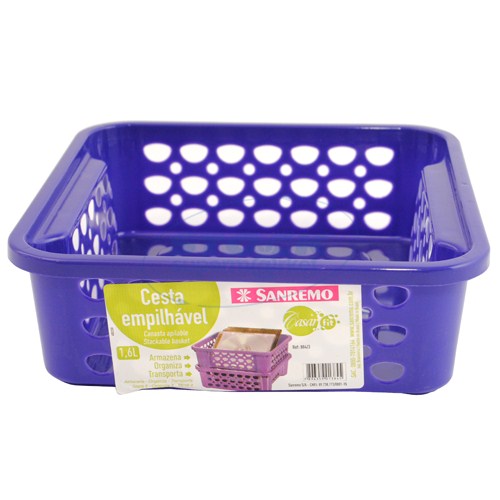 Canasta San Remo Apilable Color 1.6lt 884/3e