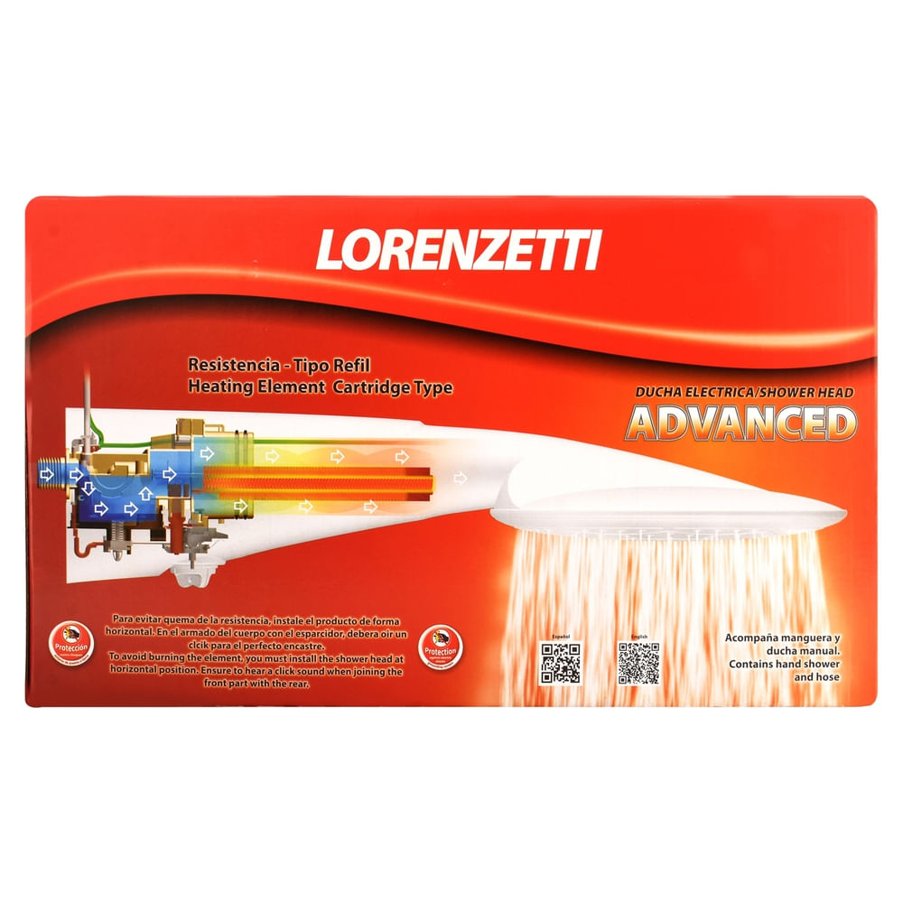 Lorenzetti Ducha Avanzado Multitemperatura De 127v 5500w Modelo 7517057 - Unidad