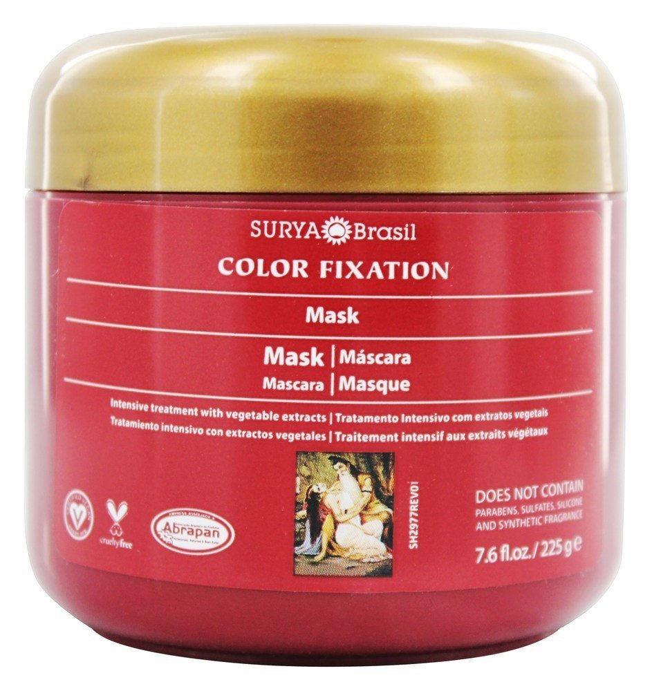 Surya Brasil Color Fixation Restorative Hair Mask 7.94 Oz