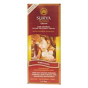 Surya Brasil Henna Cream Burgundy - 2.3 Oz, (Surya Amazonia Preciosa)