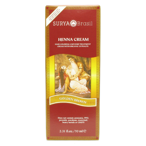 Surya Brasil Henna Cream Golden Brown - 2.3 Oz