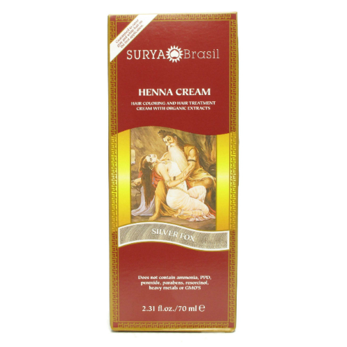 , (Surya Henna) Cream Silver Fox 2.3 Oz