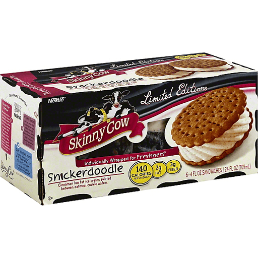 Skinny Cow Ice Cream Sandwiches, Snickerdoodle