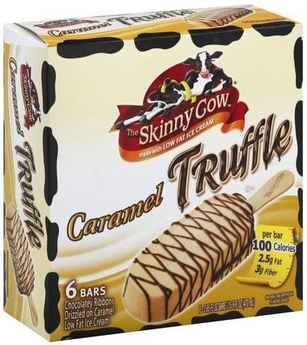 Skinny Cow Low Fat Ice Cream Bars Caramel Truffle