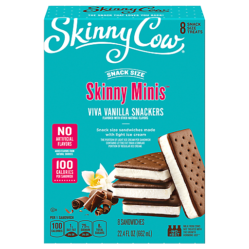 Skinny Cow Mini Vanilla Ice Cream Sandwiches