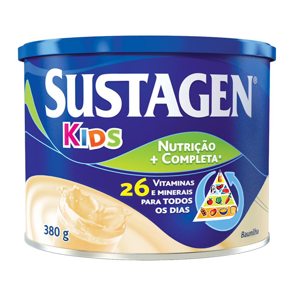 Sustagen Kids Sabor Baunilha Lata 380G
