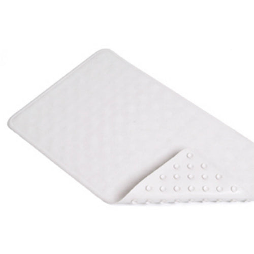 Con-Tact Brand Bath Mat, Circles, White