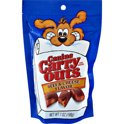 Canine Carry Outs Beef & Cheese Flavor Dog Snacks