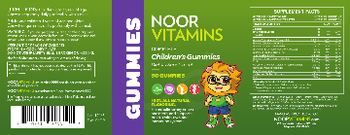 Noor Vitamins Vitaminas - Completar Los Niños Gomitas - 90 Gomitas