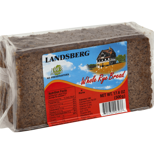 Landsberg Bread, Whole Rye
