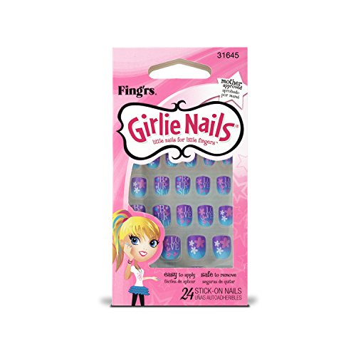 Fingrs Self Stick Girlie Nails, Graceful Gabby