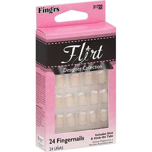 Fing'rs Designer Collection Fingernails Kit, Flirt