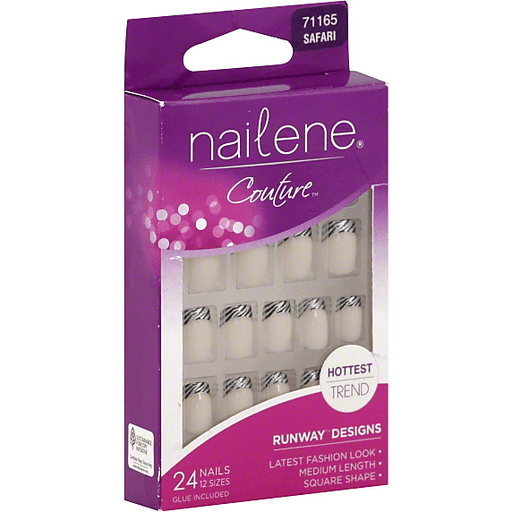 Nailene Couture Nails, Medium Length, Safari 71165