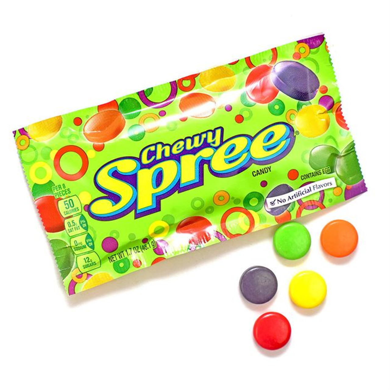 Spree Chewy Candy 1.7 Oz. Pack