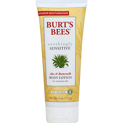Burt's Bees Body Lotion With Aloe & Buttermilk Sensitive Skin