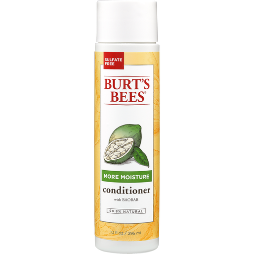Burt's Bees Conditioner, More Moisture, With Baobab 10 Oz