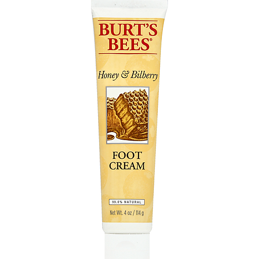 Burt's Bees Foot Cream - Honey And Bilberry - 4 Oz