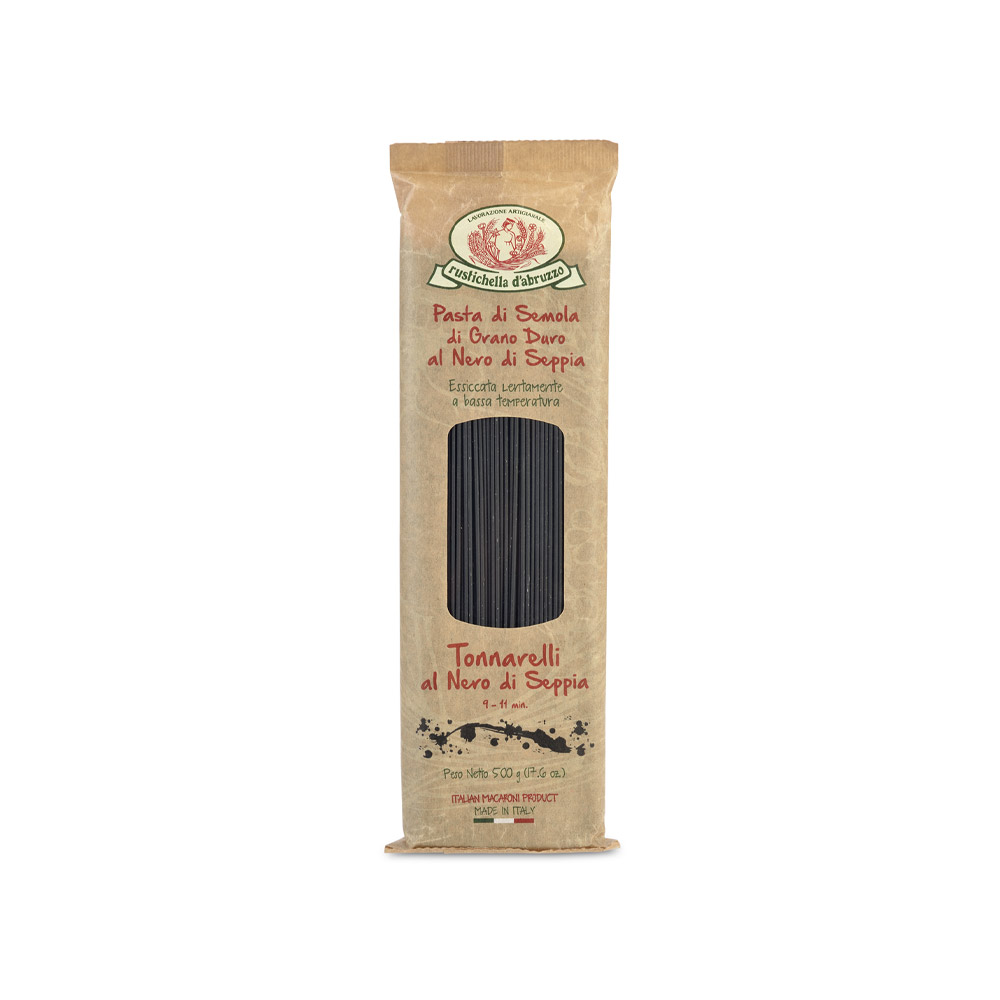Rustichella D'Abruzzo Tonnarelli W Squid Ink 17.6oz